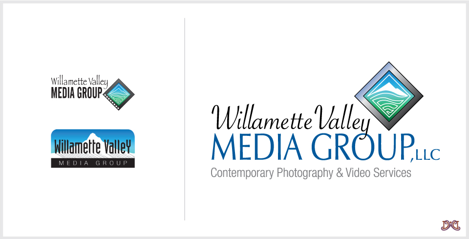 WVMG custom logo design by DesignWise Art