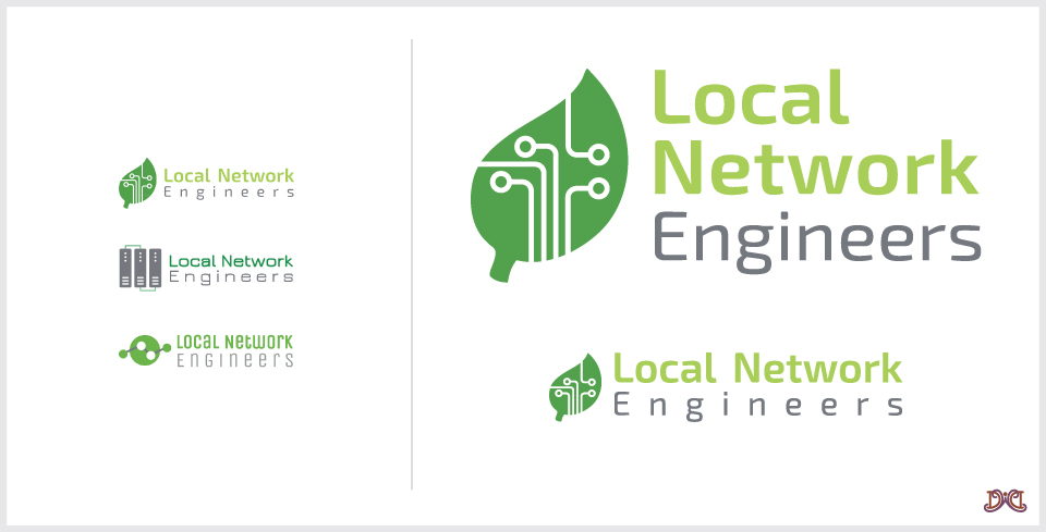 LNE custom logo design by DesignWise Art